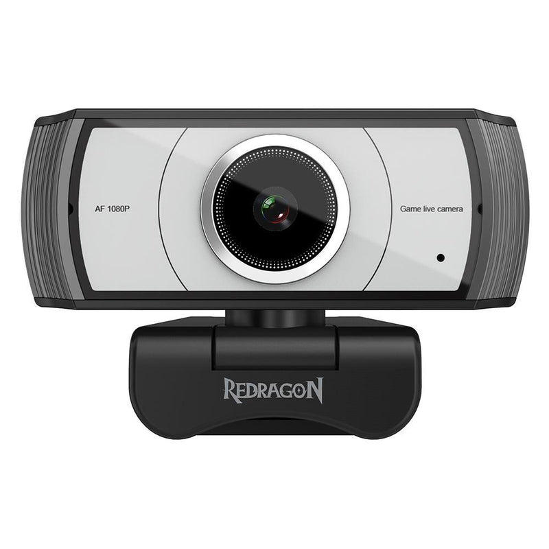 Webcam, Redragon GW900, 1080p, 30FPS, Microfone Embutido, Com Tripé - Honor Tech